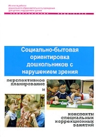 Социально-бытовая ориентировка дошкольников с нарушением зрения Перспективное планирование и конспекты специальных коррекционных занятий артикул 1496d.